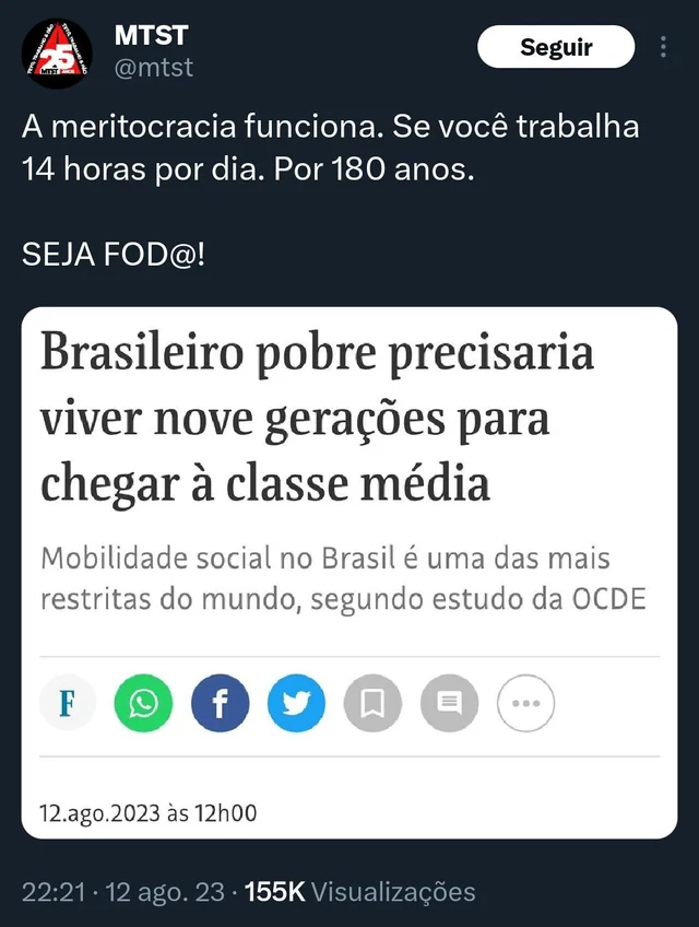 Ok entendo, mas me diga em quantas gerações no comunismo/socialismo o país vai a falência?