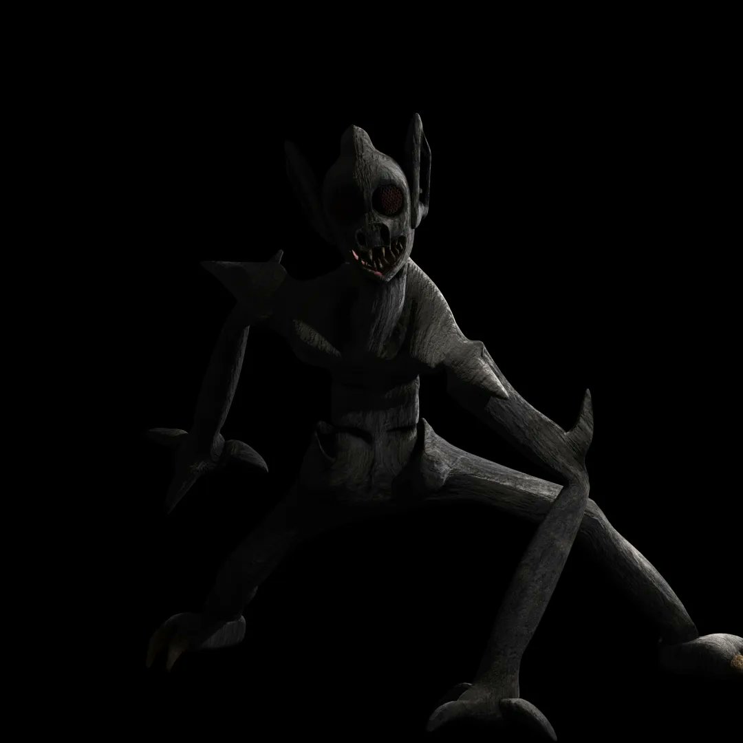DevilsPowerDP's tweet image. Evolution of Flesh Bat from Devil's Power 

#Horror #indiehorror #indiedev Last render by @EgorUnde