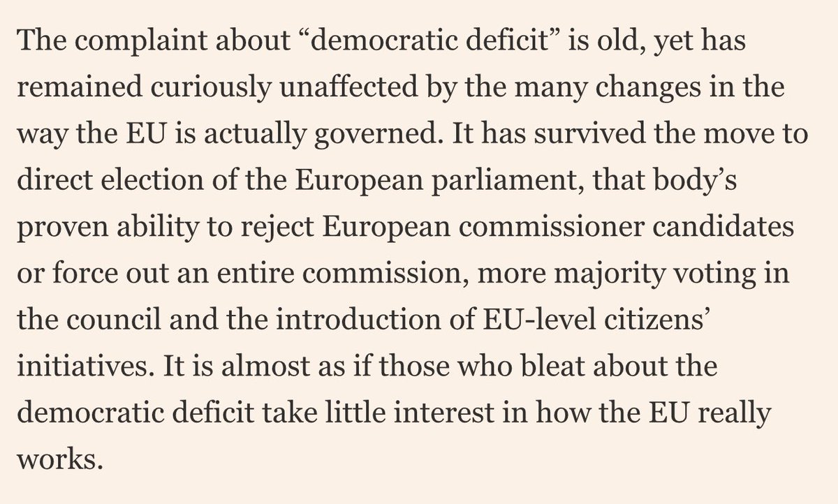 Great piece by <a href="/MESandbu/">Martin Sandbu</a>. Critiques of the EU's democratic deficit remain stuck in time