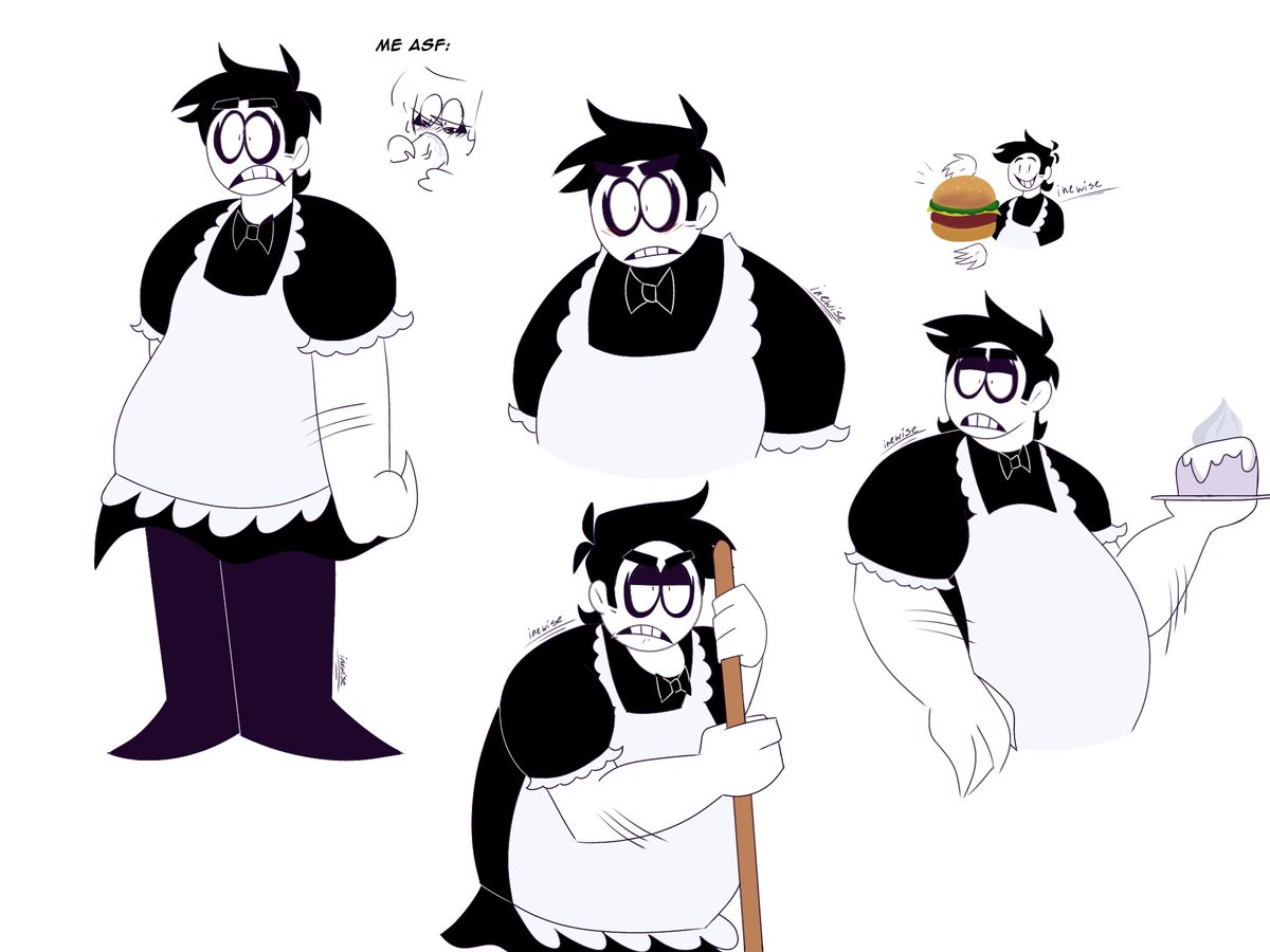 inewise_'s tweet photo. YES I DRAW BOB IN A MAID COSTUME

#spookymonth #spookymonthfanart #SpookyMonthBob #bobvelseb #spookymonthoc #Spooky_Month #fanart #bobvelsebfanart #SrPelo  #spookymonth5 #fanart #bobvelsebfanart https://t.co/19rwPvQ2me