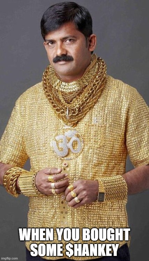 Do you want to look like him? Just buy $Hankey.

#memecoins #crypto