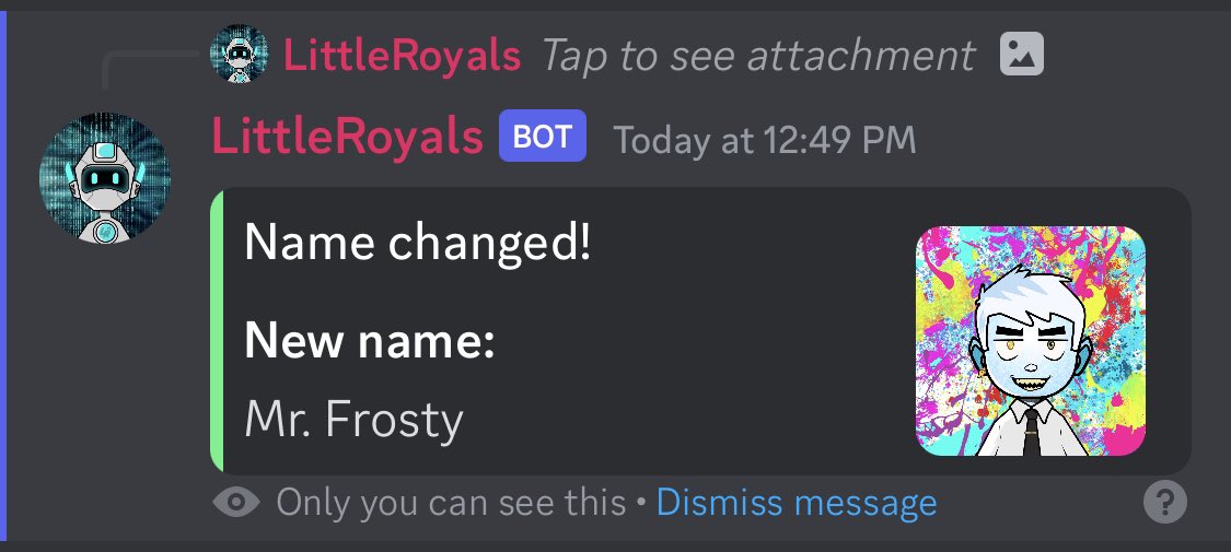 The WARDROBE is here!
✅Change your LR Name
✅Upgrade Kingdom Level in preparation of THE LEAGUE! 
Let’s see your NEW NAME for your <a href="/LittleRoyalsNFT/">littleroyals.algo</a> 
#BendTheKnee

🏆 WIN a Little Royal NFT and 69 👑 
✅LIKE/RT/Tag 2 Degens
✅POST YOUR NEW LR NAME