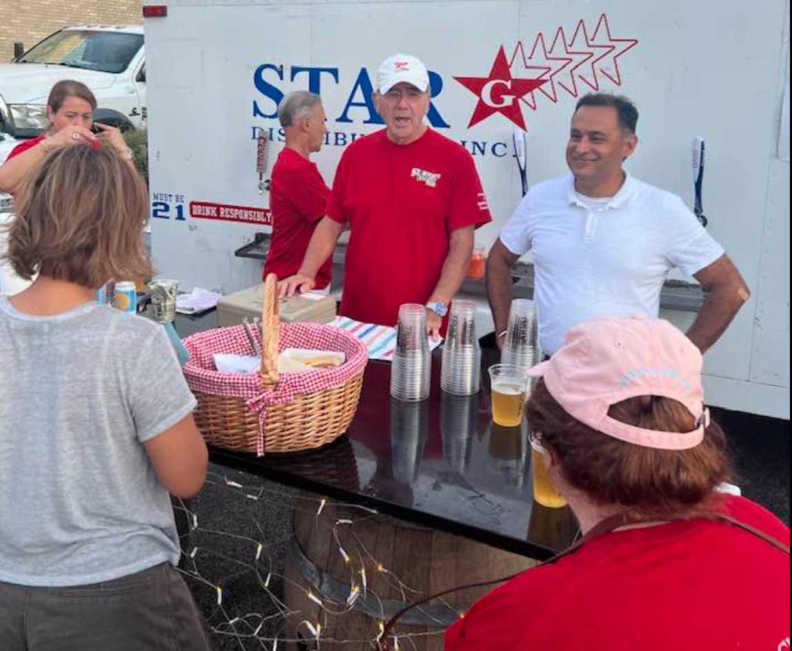 A wonderful celebration at the St Rochs Festival in Greenwich this weekend - with my friends and neighbors -  <a href="/fcamillo/">Fred Camillo 🇺🇸</a> <a href="/Nisha_Arora/">Nisha Arora</a> <a href="/rabin4selectman/">Lauren Rabin</a> <a href="/ryanfazio/">Ryan Fazio for Governor</a>