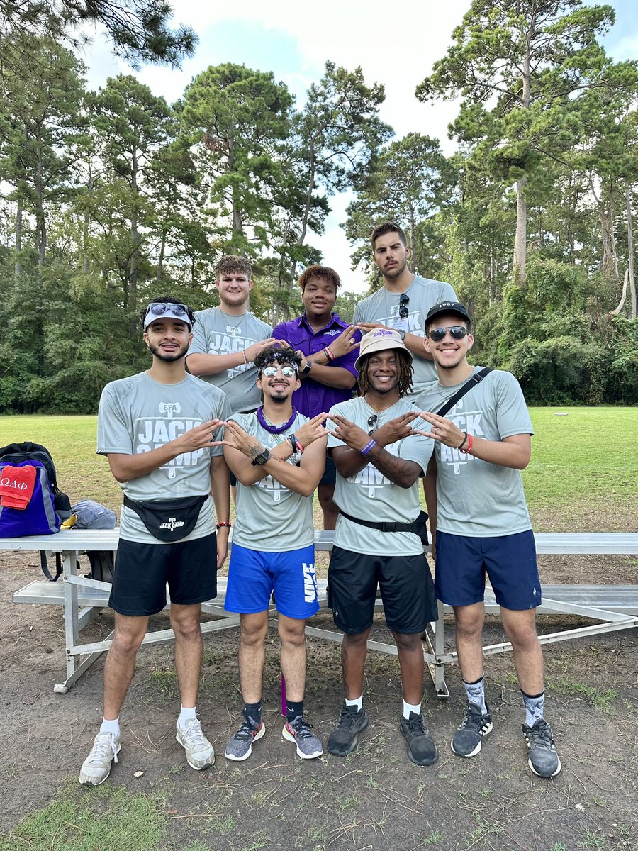 We had a blast getting to know everyone at Jack camp! We’re excited for upcoming semester! #jackcamp
 
#sfa27 #sfasu #sfa #axeemjacks #lumberjacks
