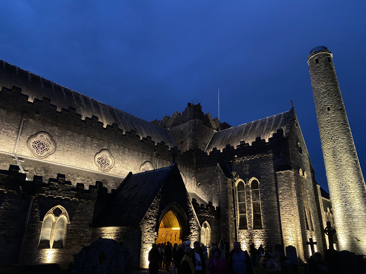 Great performance from @CormacBegley & friends (Stephanie Keane & Liam O’Connor) @KilkennyArts last night in the incredible venue that is @infocathedral. The acoustics, music & dance all came together beautifully, well worth catching a show if you have the opportunity.