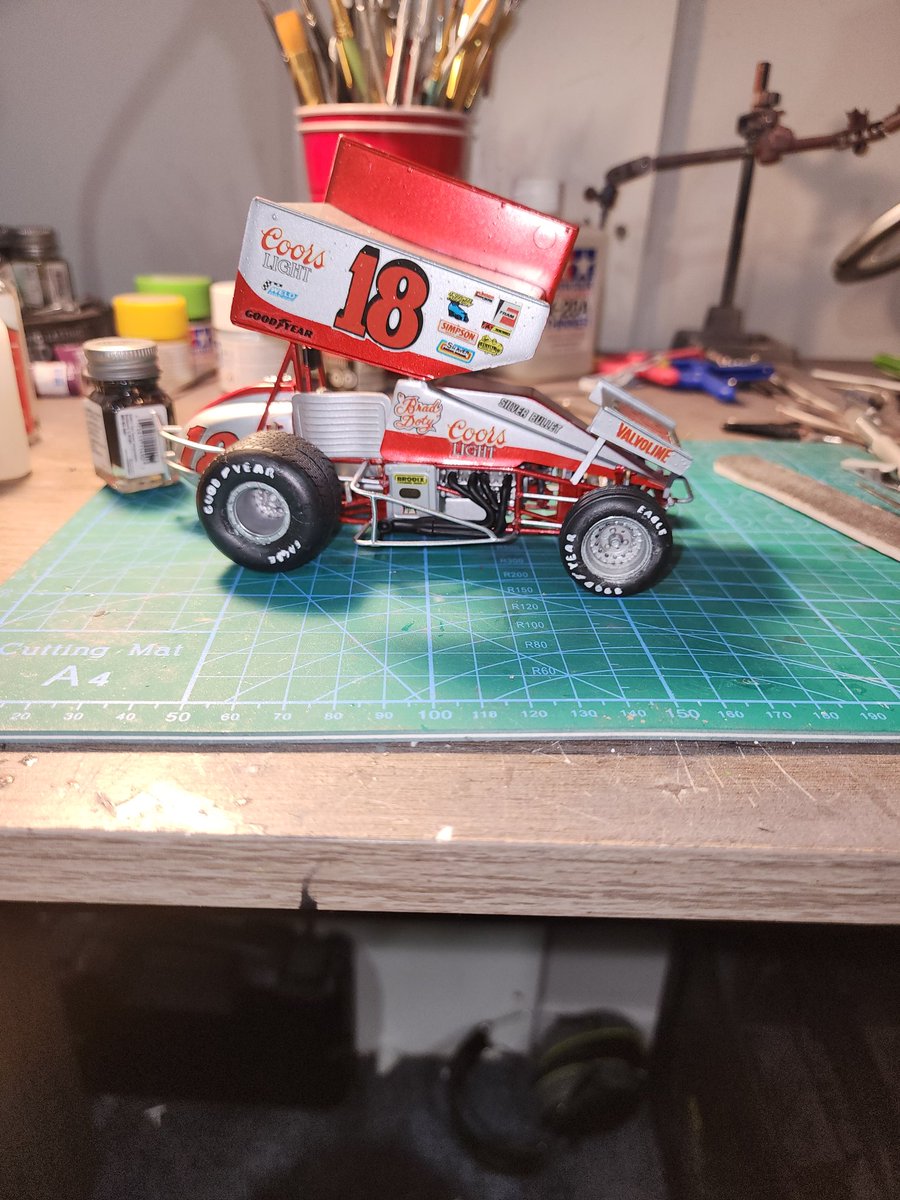 All finished with the <a href="/braddoty18/">Brad Doty</a> sprint cat. I like the way it turned out.