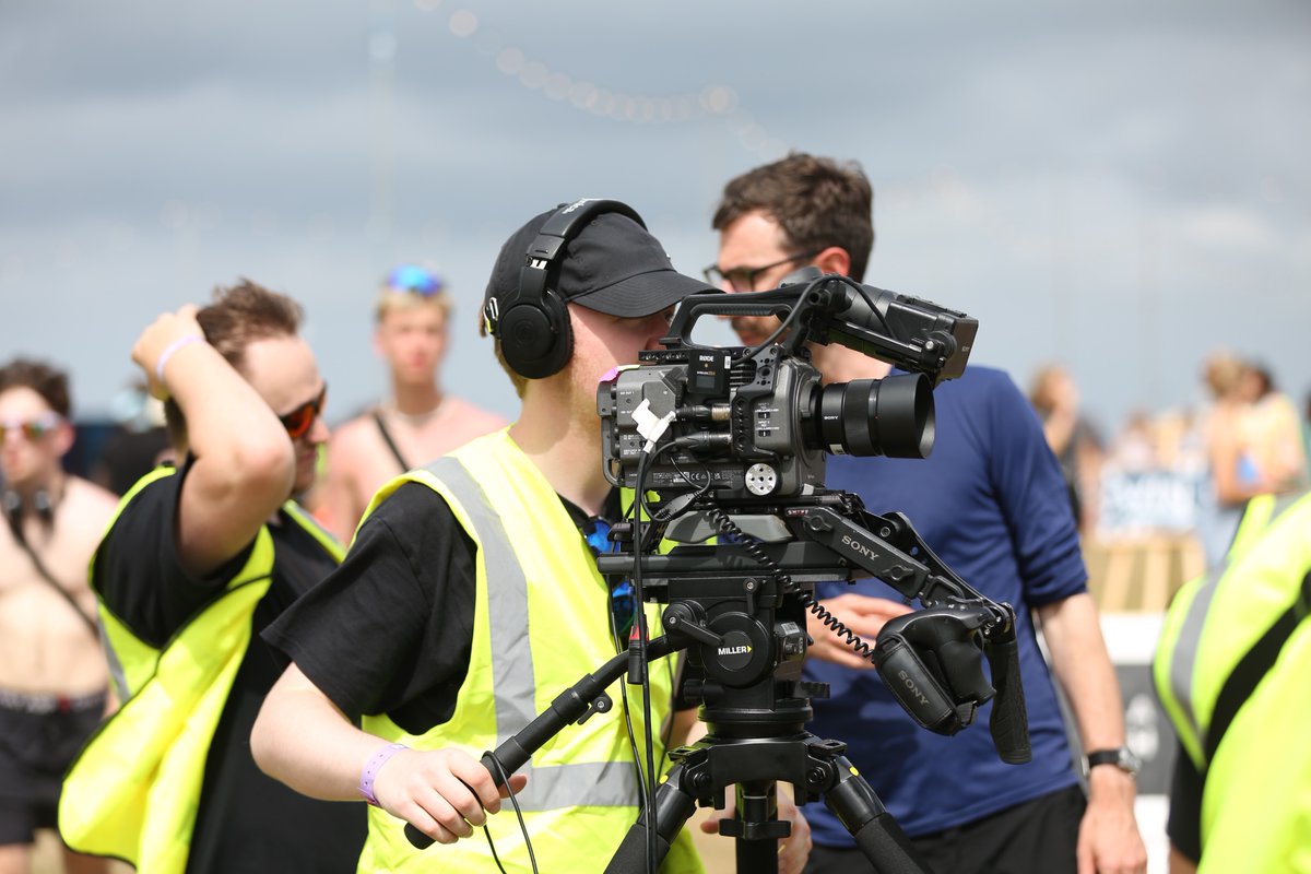 Solent_Prods's tweet image. The Boardmasters documentary crew, Luke, Charlie, Grant, and Lara hosting an array of interviews over the weekend for our client.