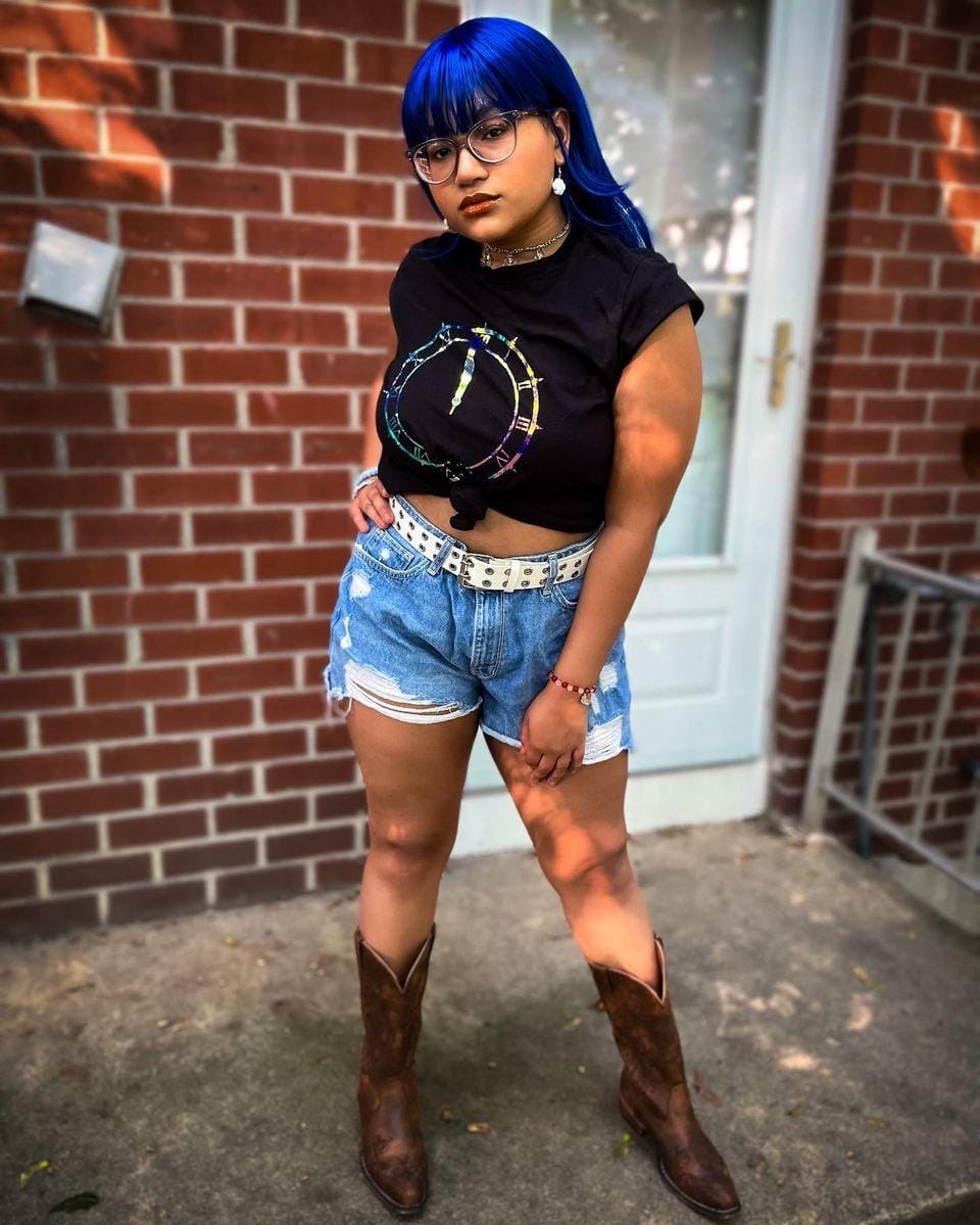 NatNKeeCustoms's tweet photo. HUGE Shoutout to our Persona Ambassador, Shell, for making the Midnight Hour Persona Tee look GORG!

Grab it here: https://t.co/pDIv6ROL1j

#Persona #Persona3Reload #PersonaMerch #SegaMerch #Persona3 https://t.co/uNPtZcJN2T