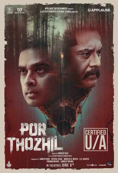 #PorThozhil a very well written and executed crime thriller.. Not to be missed.. Available on #SonyLiv