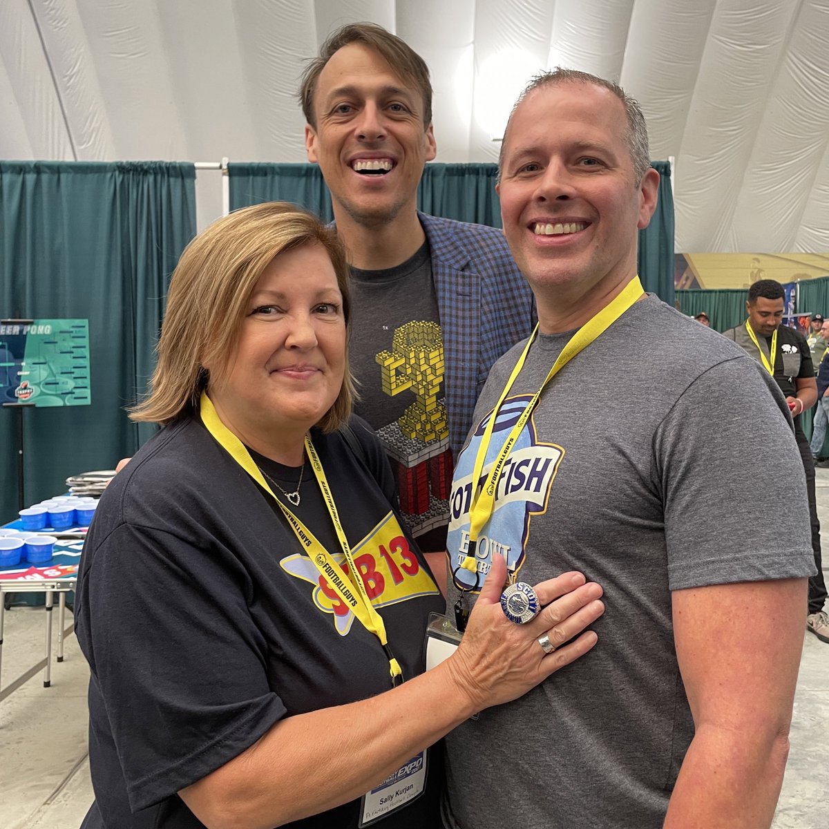 This lovely couple celebrated their 14th anniversary by grabbing a Scott Fish Bowl ring 💍❤️

Fun fact: It is also her first year participating in the Scott Fish Bowl!!

#SFB13