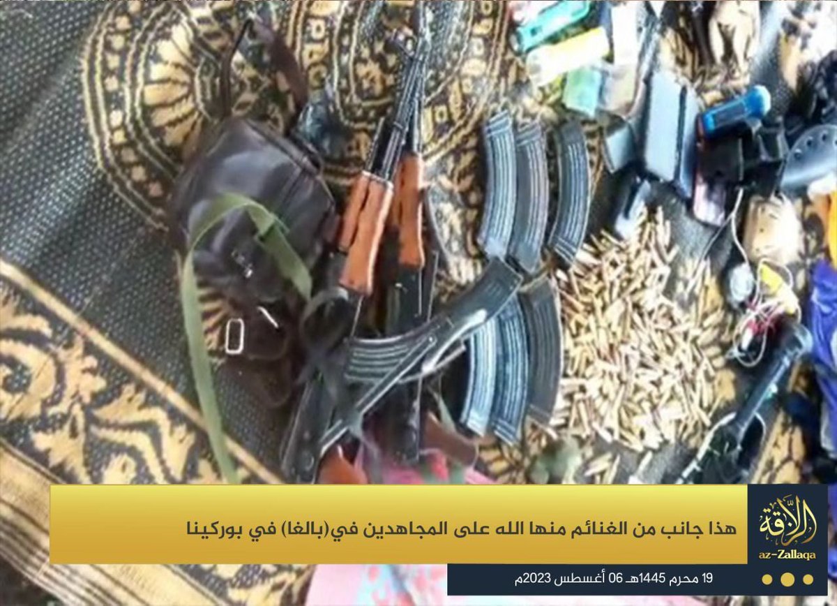 SimNasr's tweet photo. #BurkinaFaso #JNIM #AQMI revendique l’attaque de #Balga Fada N’Gourma du 31.07 « 3 VDP tués » https://t.co/2wr4SI8PdO