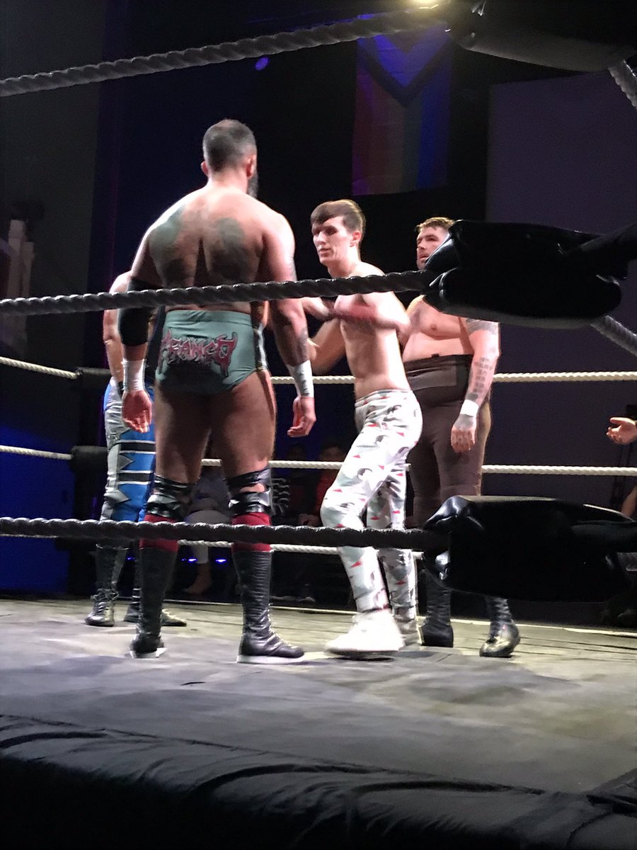 franco_fate's tweet image. Last night I got to tick off a bucket list promotion, i went from setting out the chairs/filming/ring setup to performing on the show.
I want to say thank you to Sam and John for granting me the opportunity, @W_Resurgence really is a great place to be #match150 #sparklers