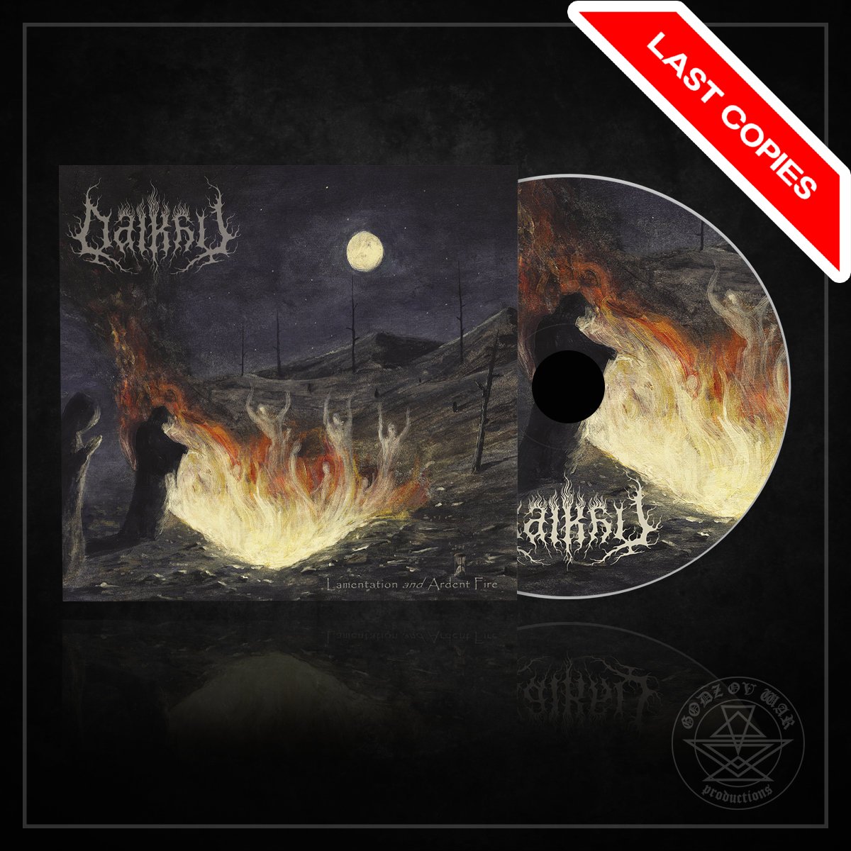 GodzOvWar's tweet photo. 🇸🇮 DALKHU "Lamentation and Ardent Fire" CD

- 6-panels digipack with an eight-pages booklet

🎧 👉: https://t.co/u8x657eXsE
🛒 👉: https://t.co/NK3nxVbRZM

#dalkhu #blackmetal #lastcopies #digipak #godzovwarproductions https://t.co/FIM0WDqnc5