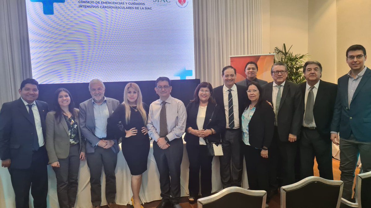 SpcicOrg's tweet photo. IV Meeting de la @SpcicOrg y Simposio Internacional Conjunto con el Consejo de Emergencias y Cuidados Intensivos Cardiovasculares de la @SIAC_cardio https://t.co/s6xhOZWpPY