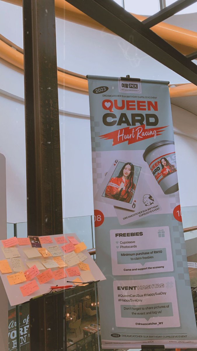 ddanyland's tweet photo. thank you for organising. unplanned sgt tapi alang2 dah dekat. &amp; thank you for the lucky draw too. u have no idea how shy i am nasib drive today so ok je bawa satu box besar tu 🤣🥹🫶🏻

#QueencardSUA #HappySUAday #HappySwaday https://t.co/O2HuPiryQo
