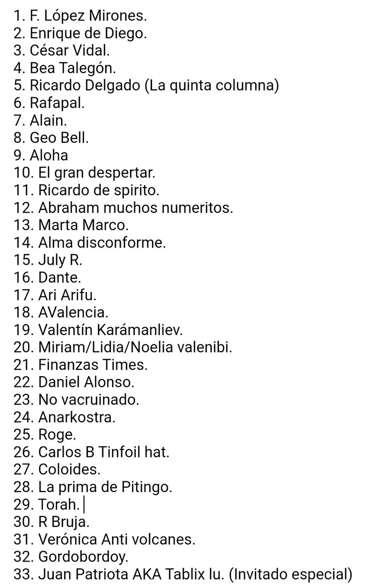 Negacionistas Out of Context tweet media