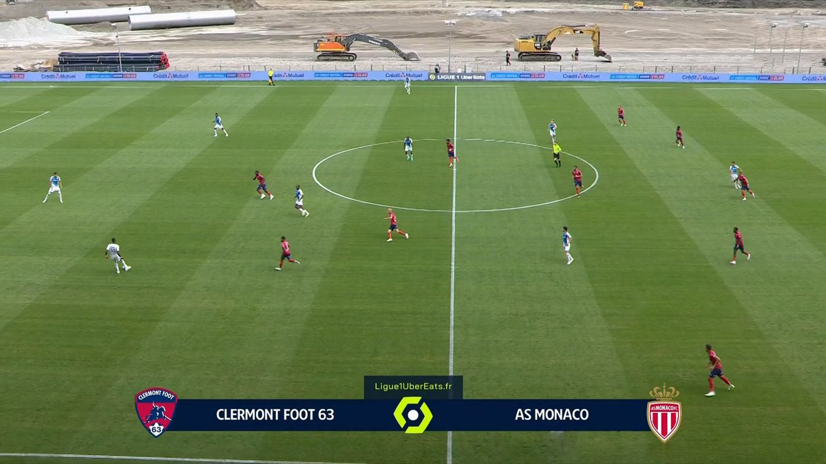 Full Match: Clermont vs Monaco