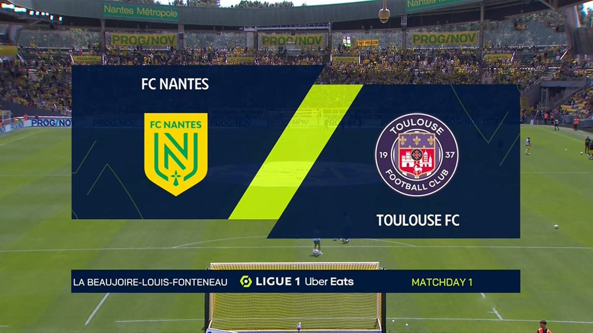 Full Match: Nantes vs Toulouse