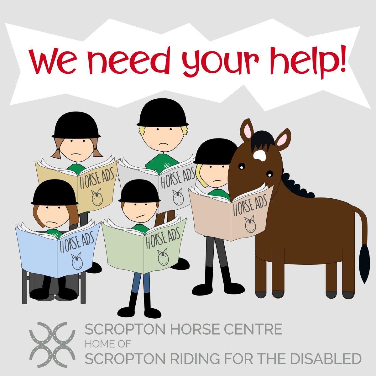 ScroptonHC's tweet photo. We're devastated to have lost our lovely 16.1hh horse Bramble to colic this week and are desperately looking for a new horse for Riding for the Disabled. Can you help our search?
🖥️ See more at https://t.co/ULfi6rdOYH
#horseshelpinghumans
#ridingforthedisabled
#horssarethebest https://t.co/wTUYp0tw5S