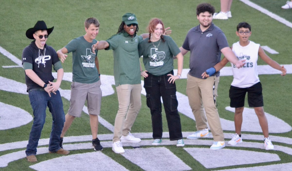 Last night was my first MEET THE EAGLES 🦅  and it was incredible to see the community show up in support for our athletes and students. MAJOR MAJOR s/o to the one and only Mrs. Paula Adams who coordinated this and outdid herself! Thank you Mrs. P!! 🦅🏴‍☠️#ProsperProud #TheShip