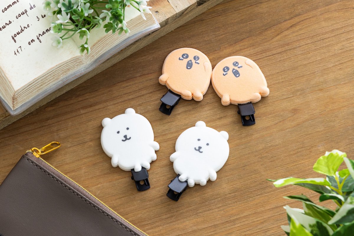 もぐらコロッケ くま 前髪クリップ ナガノ 自分ツッコミくま 希少 🍴新商品🍴 『フロッキー 前髪クリップ』 （#ナガノのくま／#もぐら