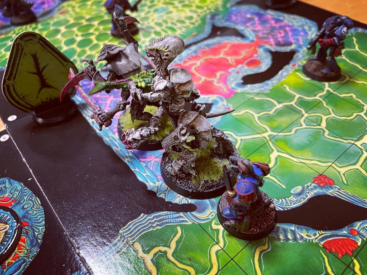 deimimix's tweet photo. Had some #oldhammer fun today playing #advancedspacecrusade #warhammer40k https://t.co/Lz9smTUKsU