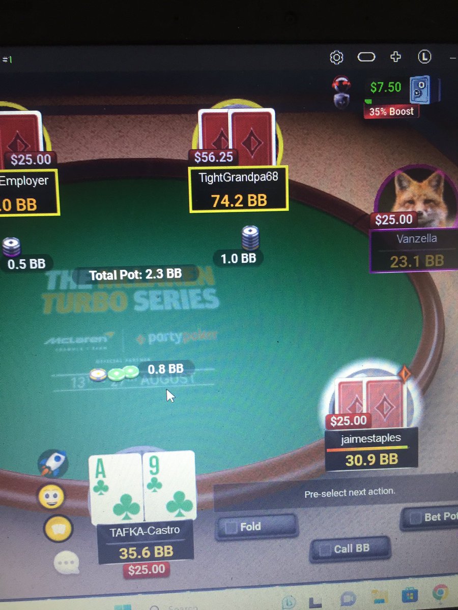 TAFKACastro's tweet photo. Sat on the left of the one and only @jaimestaples here in the bounty 109 on @partypoker 🔥 let’s go!!!! https://t.co/7os6h0mURK