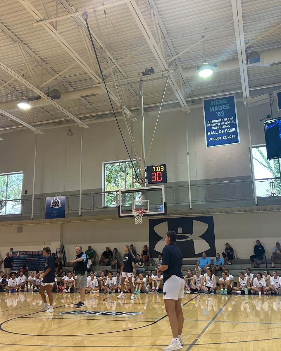 Yesterday’s camp was a huge success! Thank you to all our campers who brought the intensity, energy, and great competition! We hope you all had as much fun as we did #ramily 🐏🏀💙