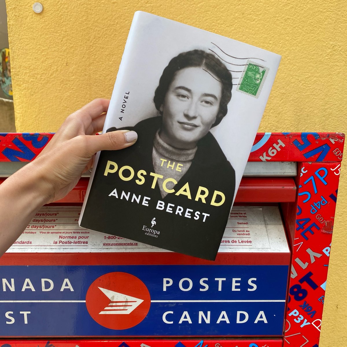 Anne Berest’s The Postcard (@EuropaEditions) is among the most acclaimed and beloved French novels of recent years. Here is a moving saga of a family devastated by the Holocaust and partly restored through the power of storytelling. Hear more at #VWF2023. writersfest.bc.ca/reading-list-2…