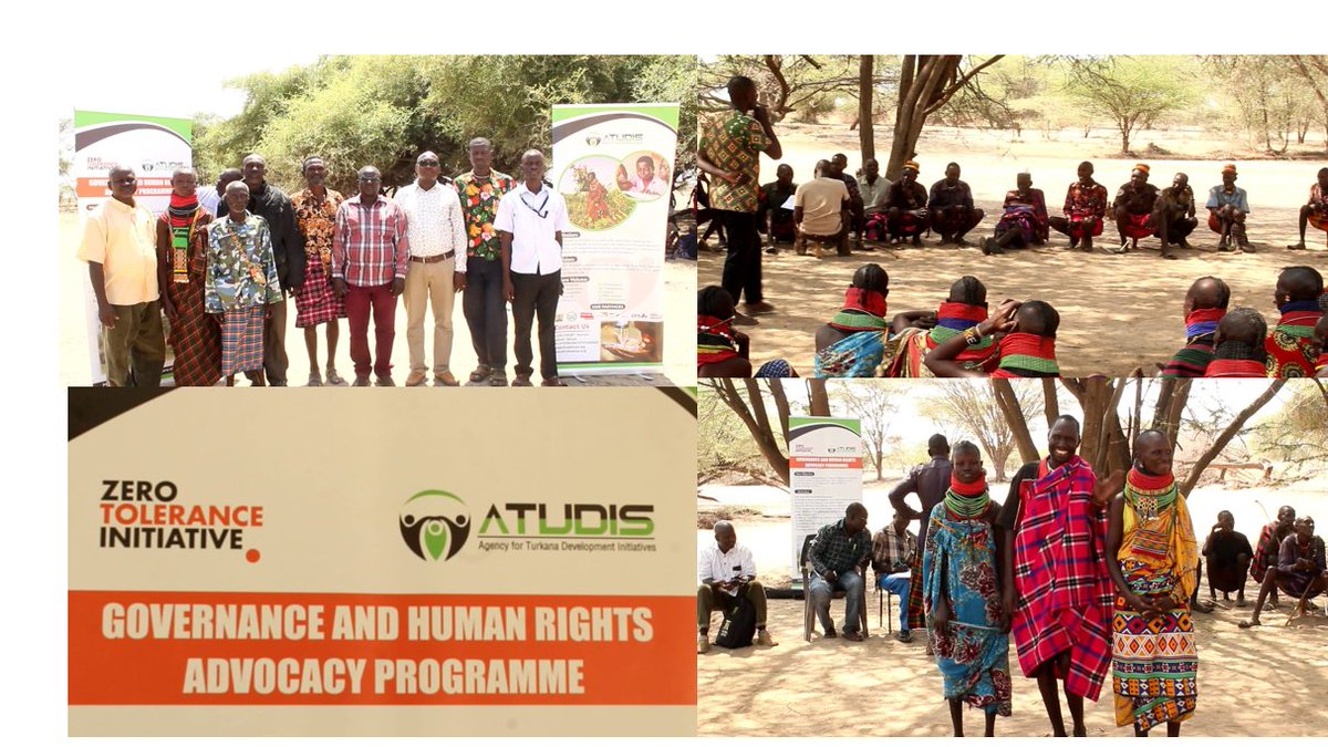 ATUDIS Sensitizing Turkana communities on Community Land Registration process #IndigenousPeopleLandRights
