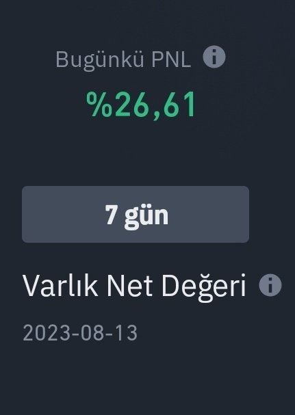 Sizin zaman dilimize göre en az 2-3 coin daha pumplar

haaayyy zaman dilimine..

Hepinize iyi geceler bol kazançlar ❤️
