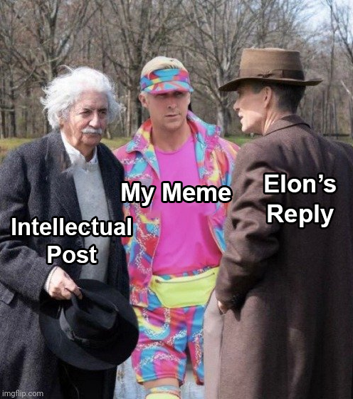 ElonXParodyX's tweet photo. Elon's meme

$memes #memes https://t.co/JjHtDQmAWe
