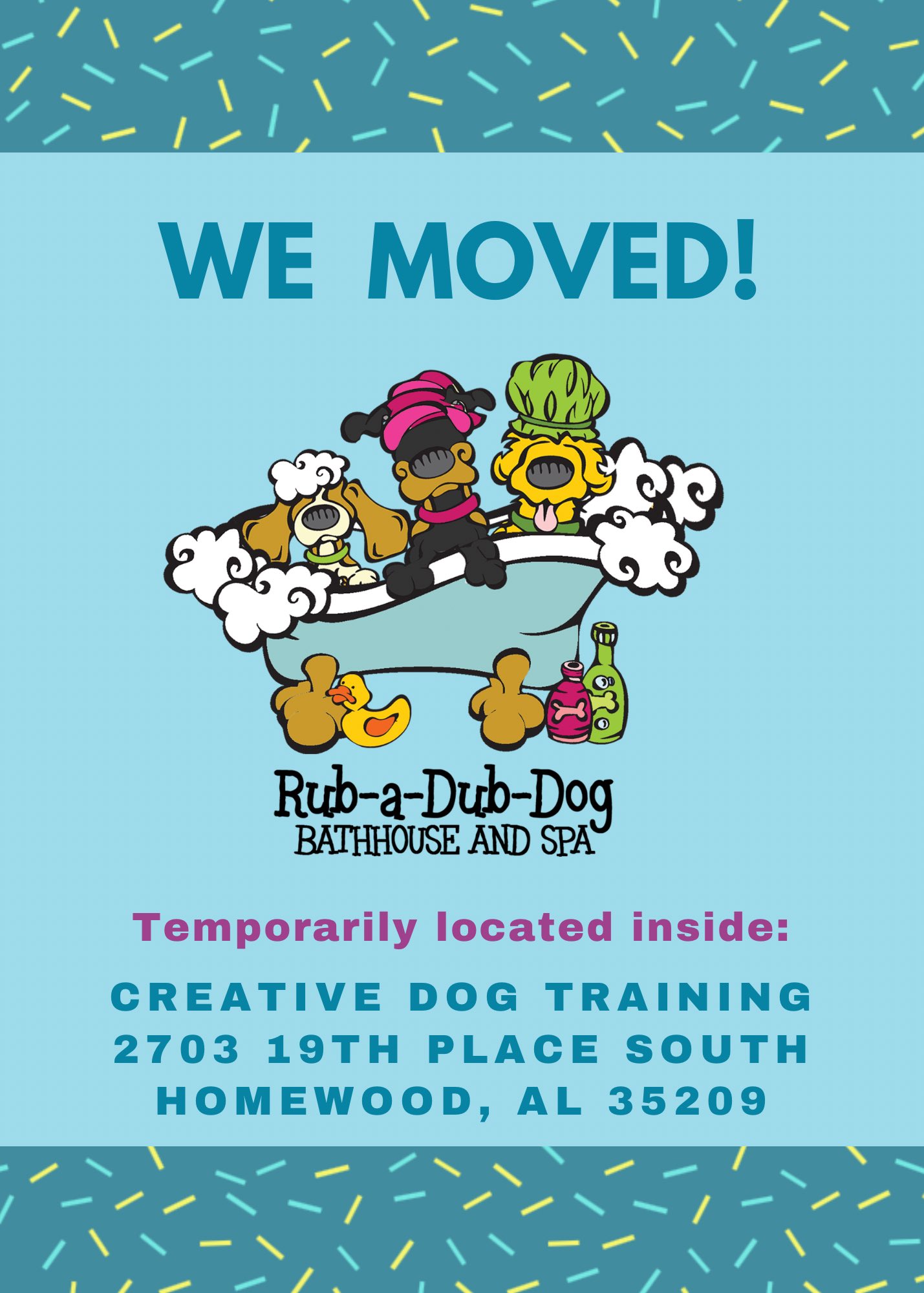 Rub a dub dub cheap dog grooming and spa