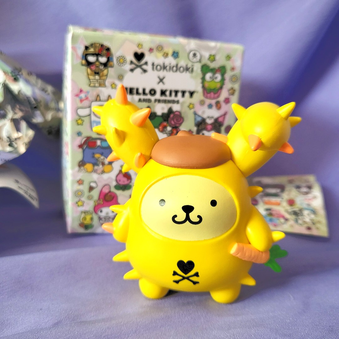 Have you met PomPomPurin?!

He is as heavy as one watermelon and as tall as big five puddings!  What a perfect Cactus Bunny mashup!

#Sanrio #PomPomPurin #tokidoki #SurpriseBox #SanrioSunday