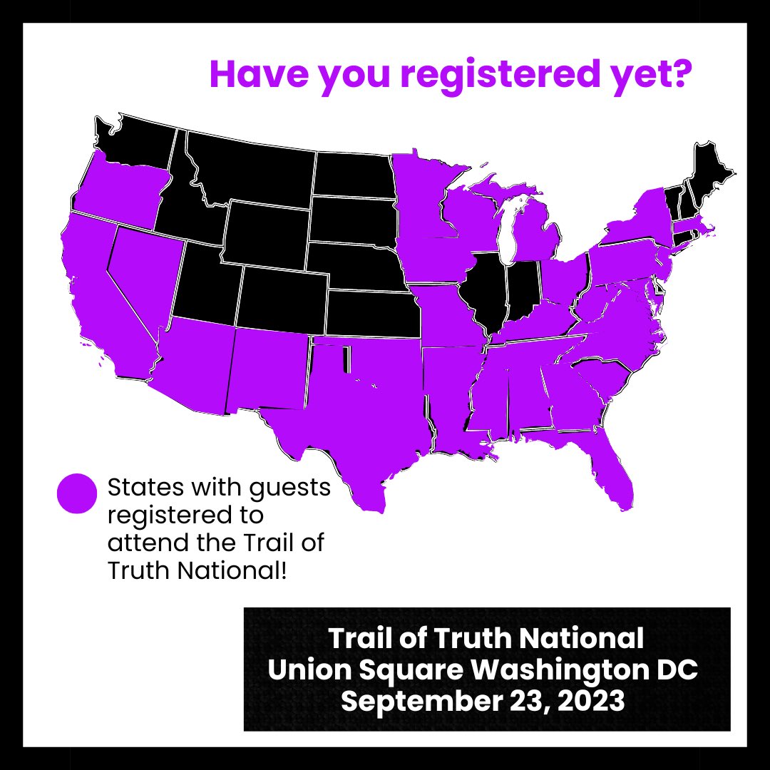 Have you registered to attend the largest national memorial for substance use related deaths yet? September 23, 2023 Union Square Washington DC.

form.jotform.com/231876653771164