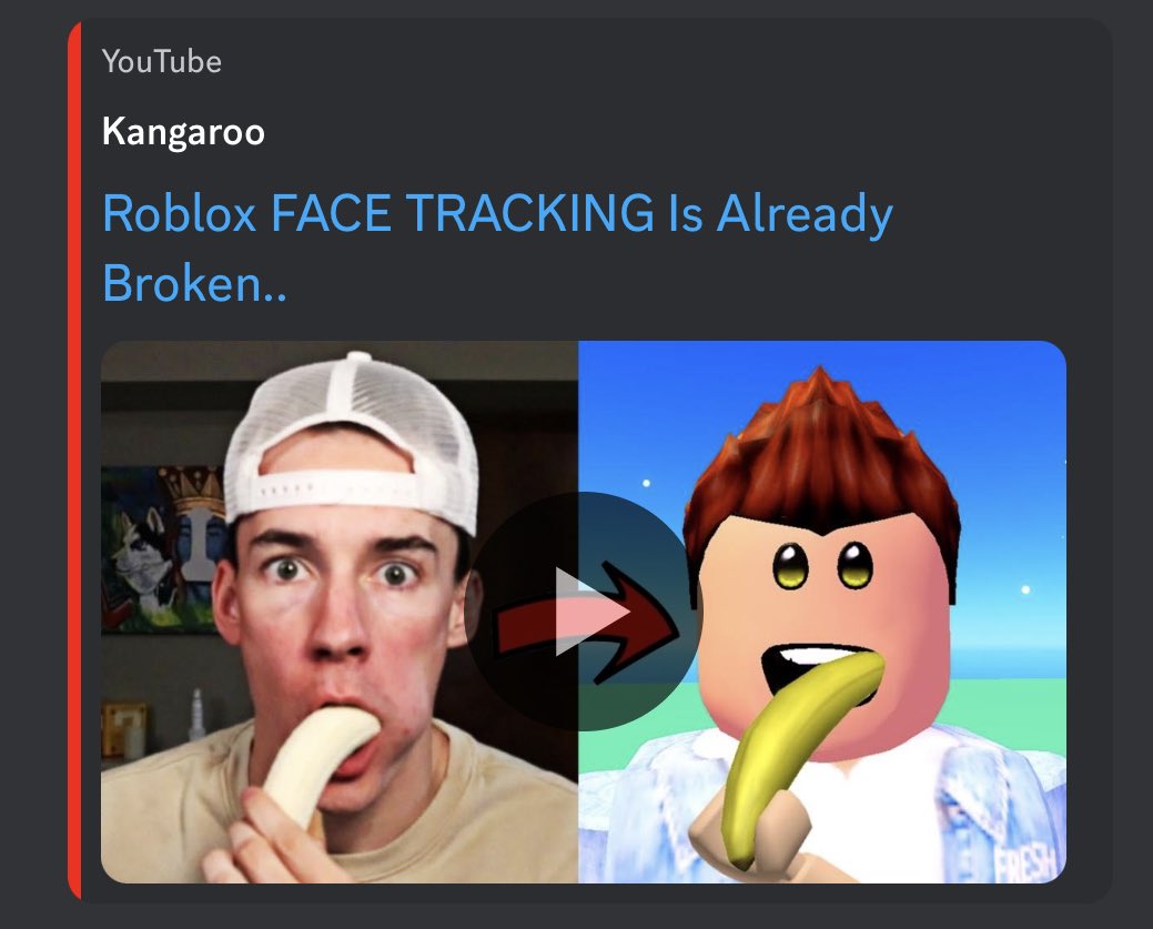 Ok ROBLOX FACE TRACKING BANDNGRSKDM - iFunny