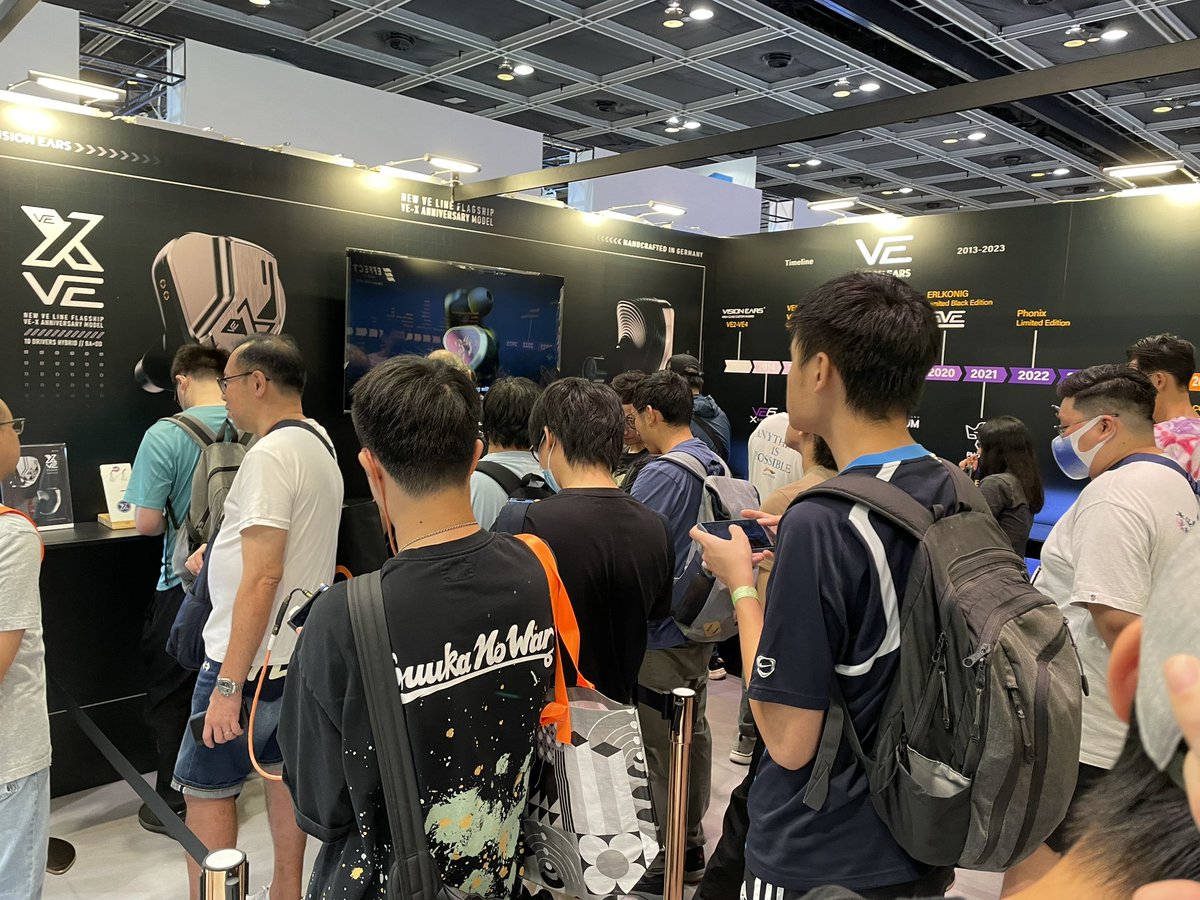 VisionEars_de's tweet photo. HKAV Show testing ended with a great success - thanks to all visitors! Next stop is London, Beijing, California, Shenzhen, Taipei and Tokyo. Stay tuned! #ve #visionears #perfection #inearmonitoring #inearmonitor #inear #custominears #customs #ciem #handcrafted #madeingermany 🇩🇪 https://t.co/r3IwQdlAAx