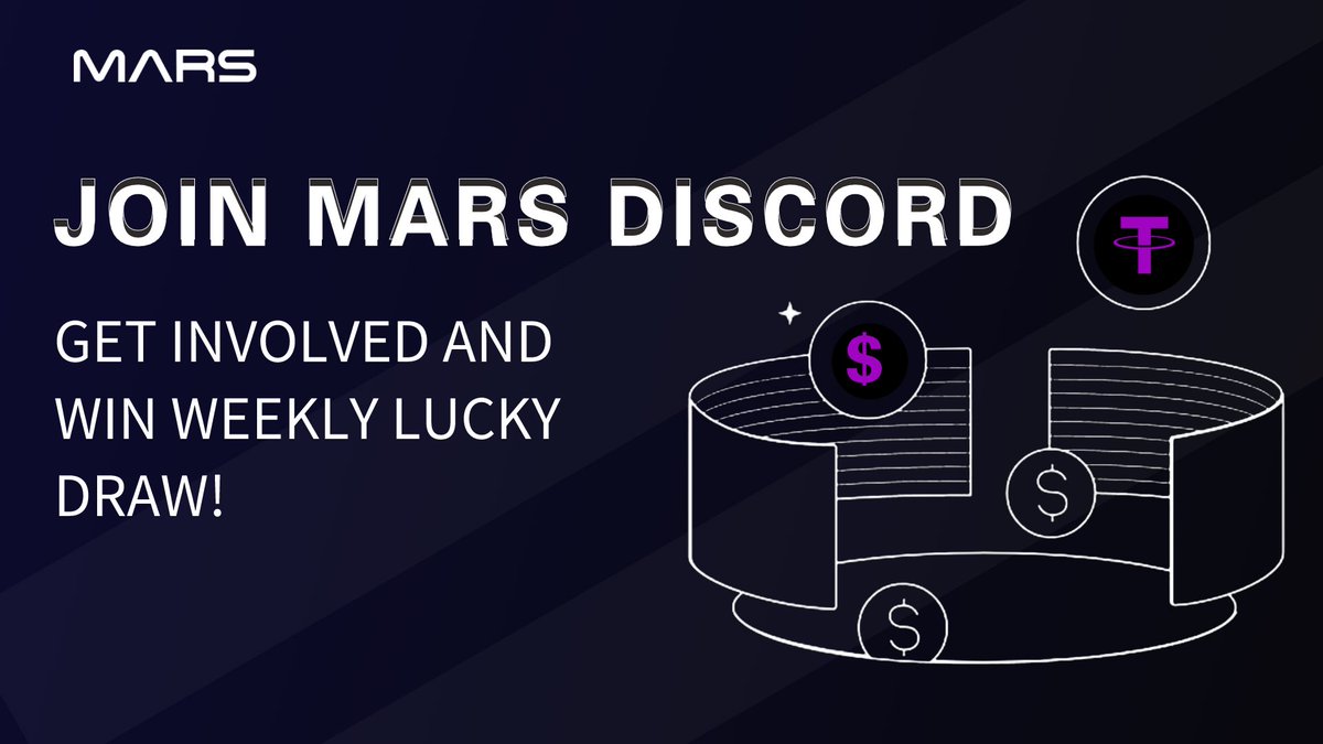 Mars_Search's tweet photo. ๐ Ready for an exciting journey in the MARS universe? Join our Discord community now and be part of our weekly lucky draw! ๐ Don't miss out on the fun and rewards. https://t.co/HfaeT6wP1Q
#MarsCommunity #JoinUs #WeeklyLuckyDraw https://t.co/FBMqmijspT