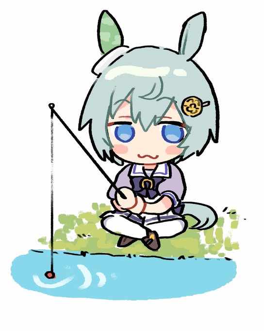 「chibi fishing rod」 illustration images(Latest)