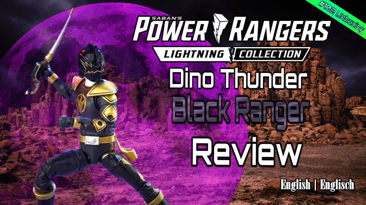 Episode 102 #Unboxing Power Rangers #LightningCollection Dino Thunder Black Ranger is out, enjoy: youtube.com/watch?v=NEwX2s… #Review #ActionFigureReview #PowerRangersDinoThunder #BlackRanger #JDF