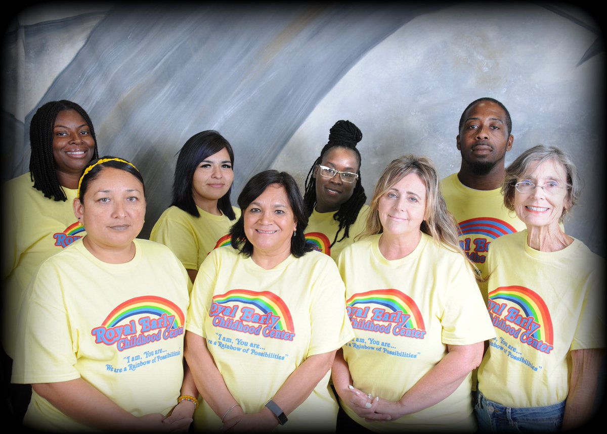 Royal Early Childhood Center’s Grade Level Teams and Departments. We are looking forward to a Rainbow of Possibilities this school year! (Part 2)❤️💙🌈😀 #SuccessStartsHereAtRECC #WeAreRoyal