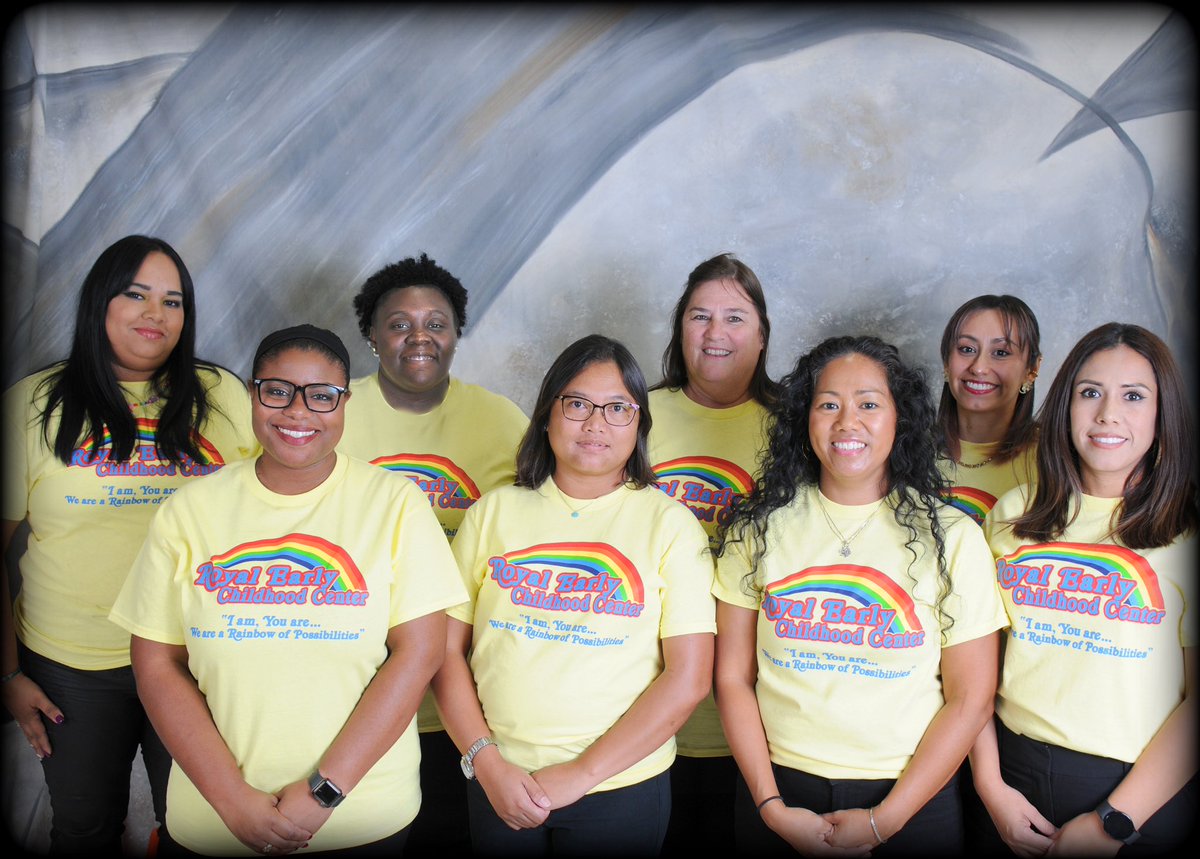 RoyalEarly's tweet photo. Royal Early Childhood Center’s Grade Level Teams and Departments. We are looking forward to a Rainbow of Possibilities this school year! (Part 2)❤️💙🌈😀 #SuccessStartsHereAtRECC #WeAreRoyal https://t.co/WFyQGUkC7B