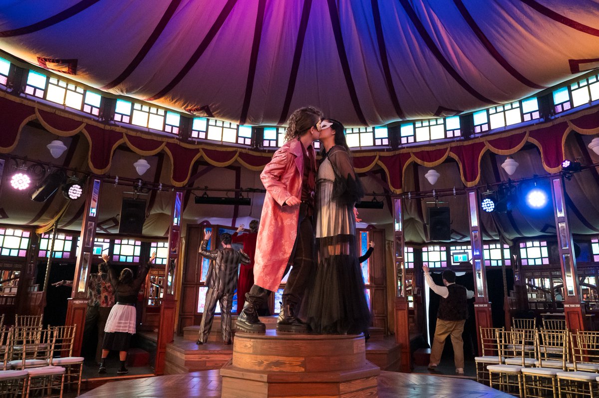 Liz Nicholls (@lizonstage) on Twitter photo Fast and furious: Romeo and Juliet in the Cristal Palace Spiegeltent at the Freewill Shakespeare Festival. A 12thnight REVIEW: tinyurl.com/2yr8ch83 <a href="/FreewillPlayers/">Freewill Shakespeare</a> #YEGtheatre #YEGarts #yegfestivals Fast and furious: Romeo and Juliet in the Cristal Palace Spiegeltent at the Freewill Shakespeare Festival. A 12thnight REVIEW: tinyurl.com/2yr8ch83 <a href="/FreewillPlayers/">Freewill Shakespeare</a> #YEGtheatre #YEGarts #yegfestivals