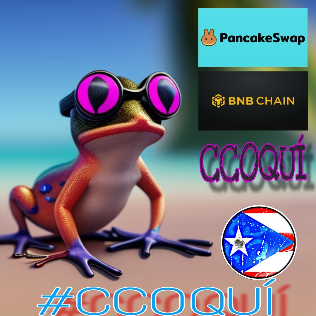 PRC_COQUI's tweet photo. @BSCGemsAlert #CCOQUÍ #pancakeswap #BNB #BNBChain #memecoin #memecoins #PuertoRico #NFT #NFTs https://t.co/UYrMIfm9Yf