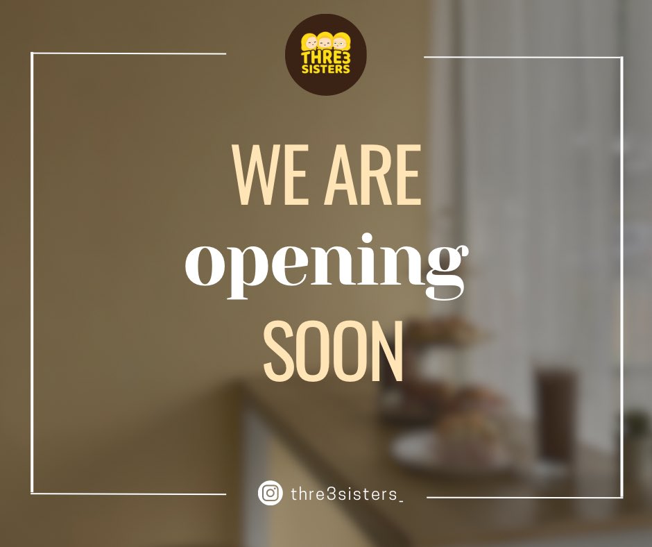 thre3sisters_'s tweet photo. Stay tuned for something special!!! Can follow us on instagram for more information 😍

#thre3sisters_ #3R_RestRelaxRecharge #GoodFood4GoodMood https://t.co/QOp3KEpTMP