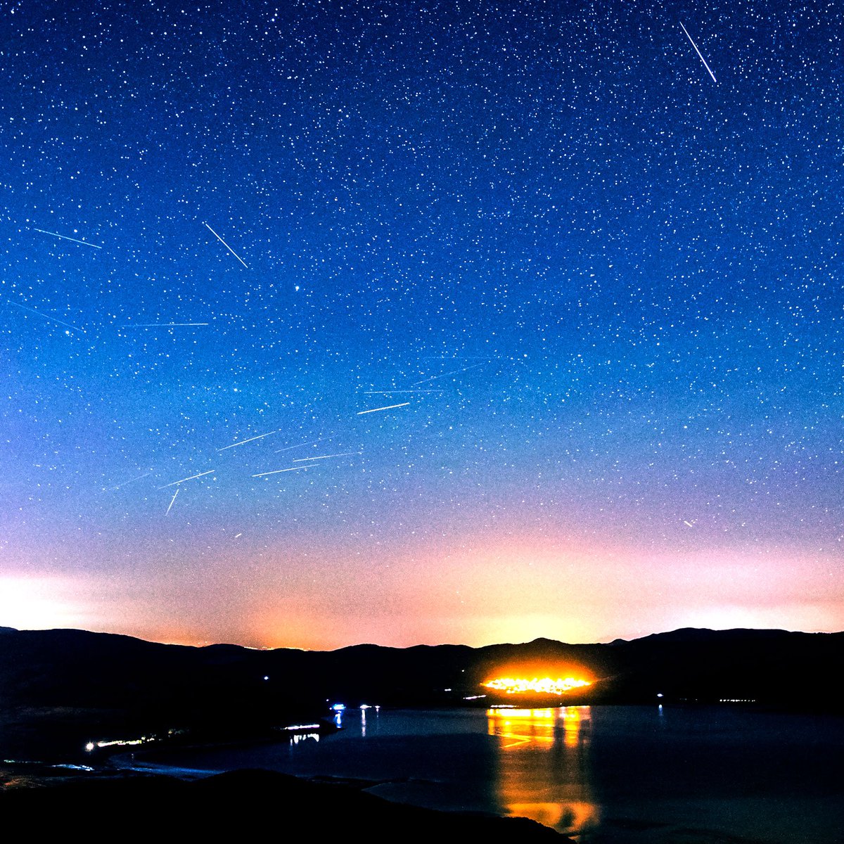 #saldagölü manzarasında perseid meteor yağmurunu izledik. çok keyifliydi. #burdur