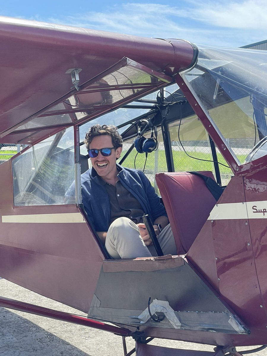 markrfletcher's tweet image. Only went and flew a plane today