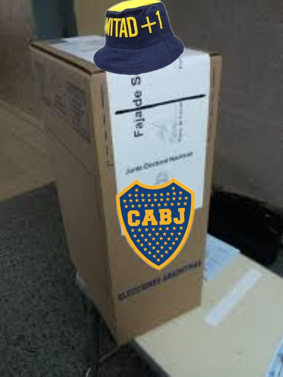 _JugadorNro12's tweet photo. Boca de urna / Urna de Boca https://t.co/M3Nrgbz35d