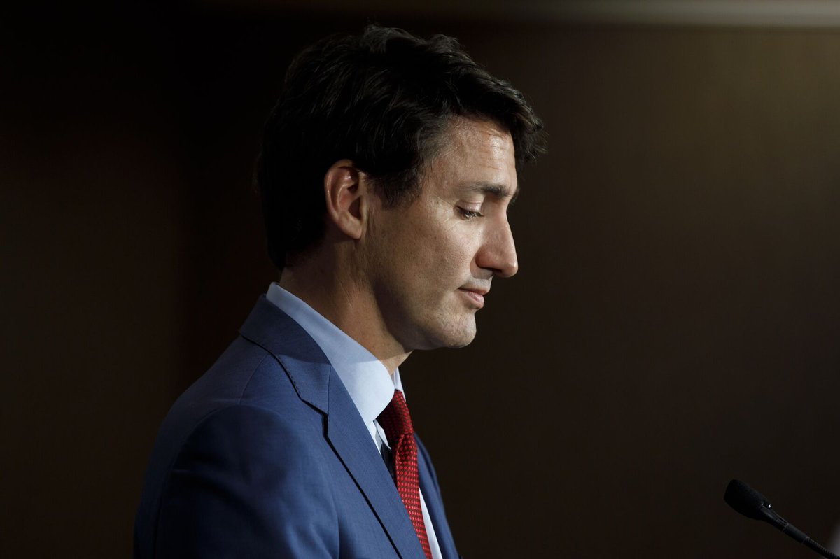 WeAreCanProud's tweet photo. #POLL: 70% of Canadians say the Liberals would be better off without Justin Trudeau. https://t.co/M2umvfdYGL