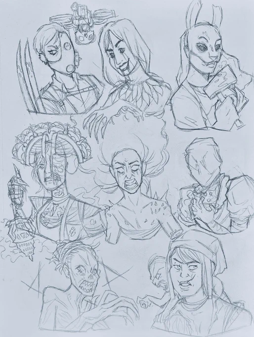 hiii i'm in need of a bit of money so i'm running a little flash sketch commission s@le! opening 6 slots for these

here's some examples of sketches: 